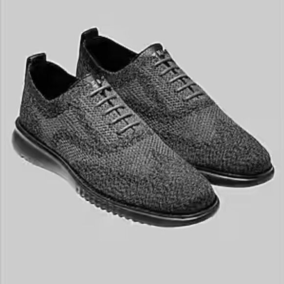 Cole Haan 2.Zerogrand Stitchlite Oxford Sneaker Dress Shoes Mens Size 9.5 Black main image 4